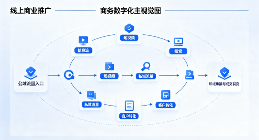 原州区线上商业推广怎么做？全域流量闭环搭建与低成本转化实战指南